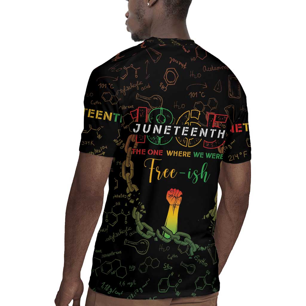 Juneteenth 1865 Rugby Jersey Unapologetically Black