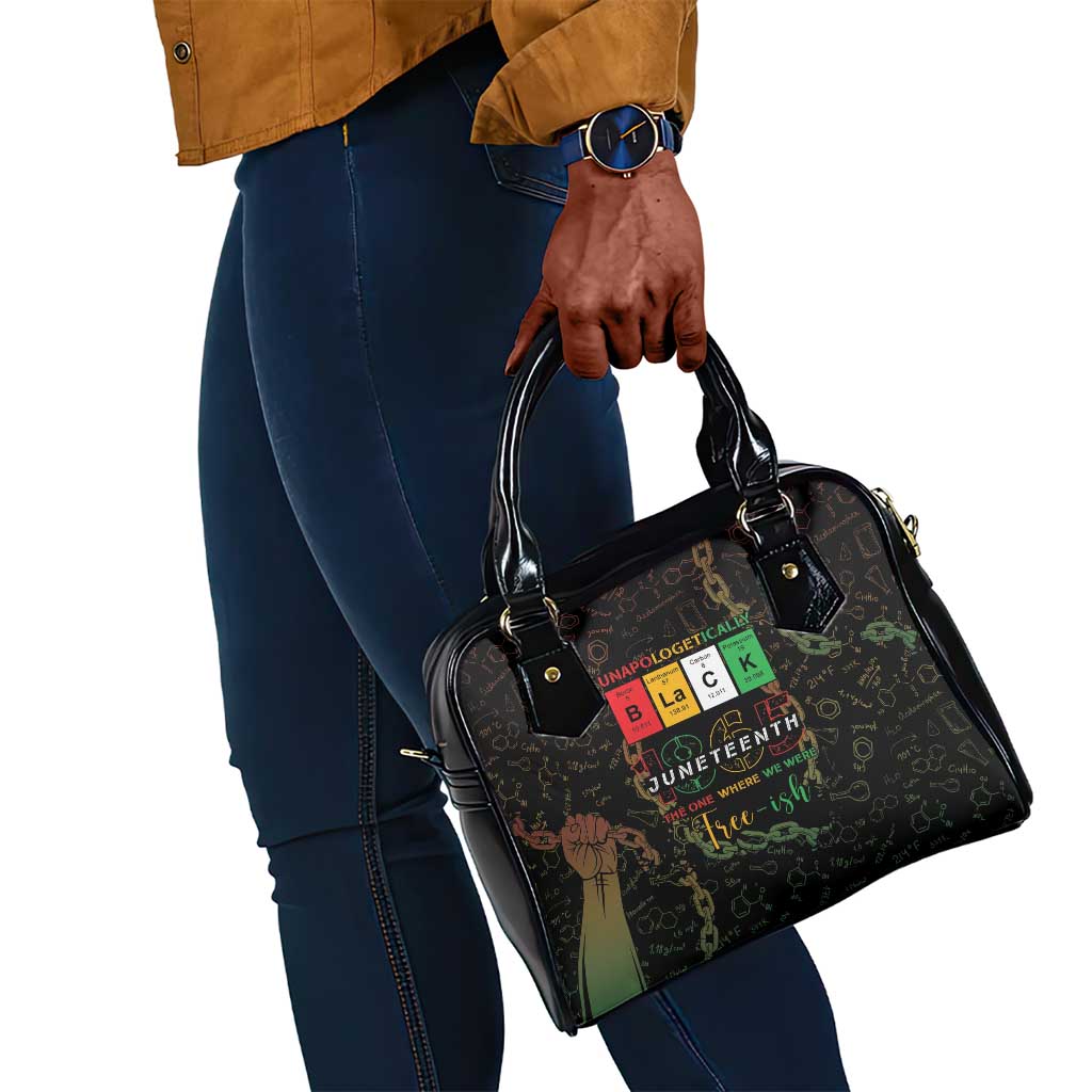 Juneteenth 1865 Shoulder Handbag Unapologetically Black