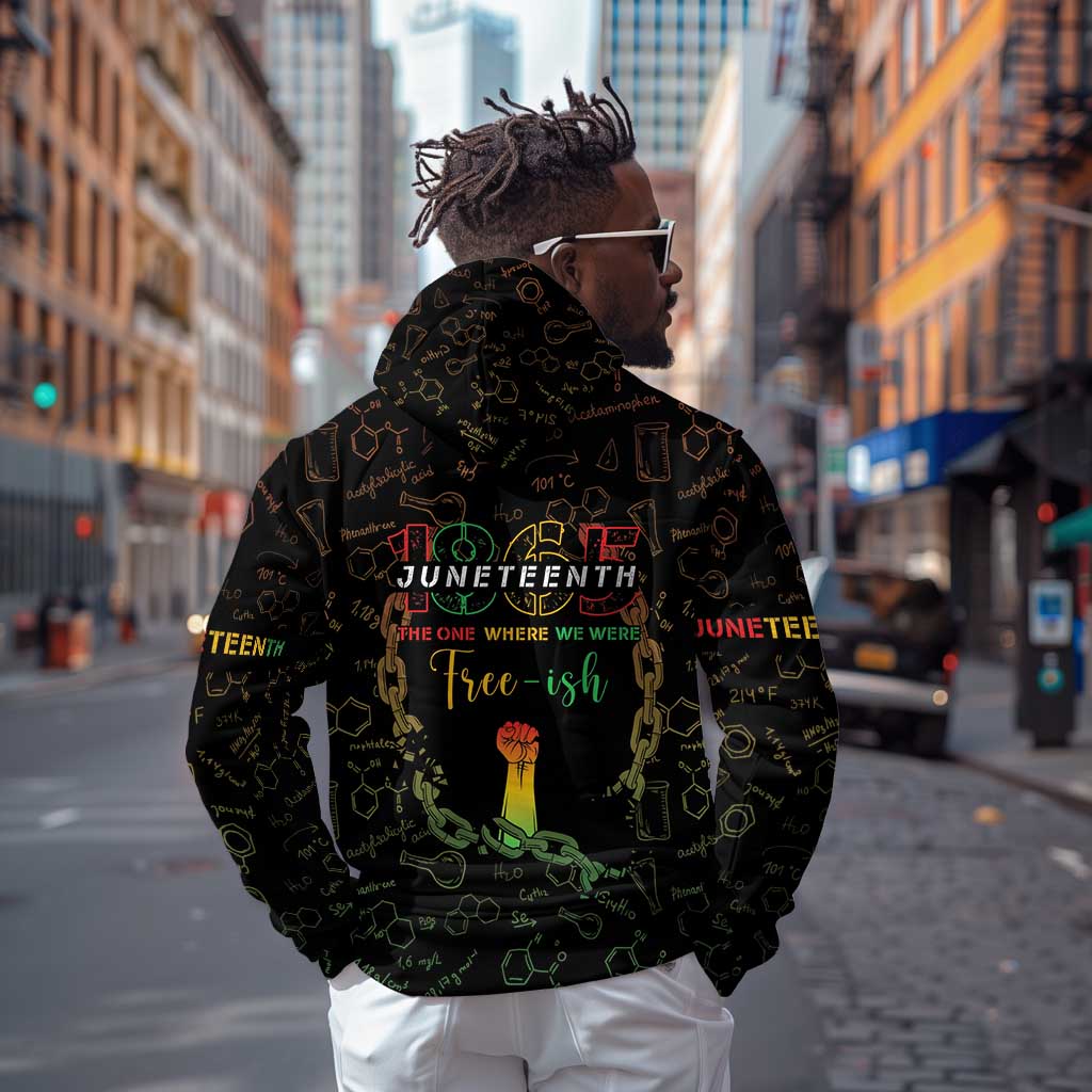 Juneteenth 1865 Zip Hoodie Unapologetically Black