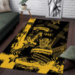 Buffalo Soldiers African American Area Rug Military Urban Retro Style - African Pride