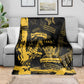 Buffalo Soldiers African American Blanket Military Urban Retro Style - African Pride