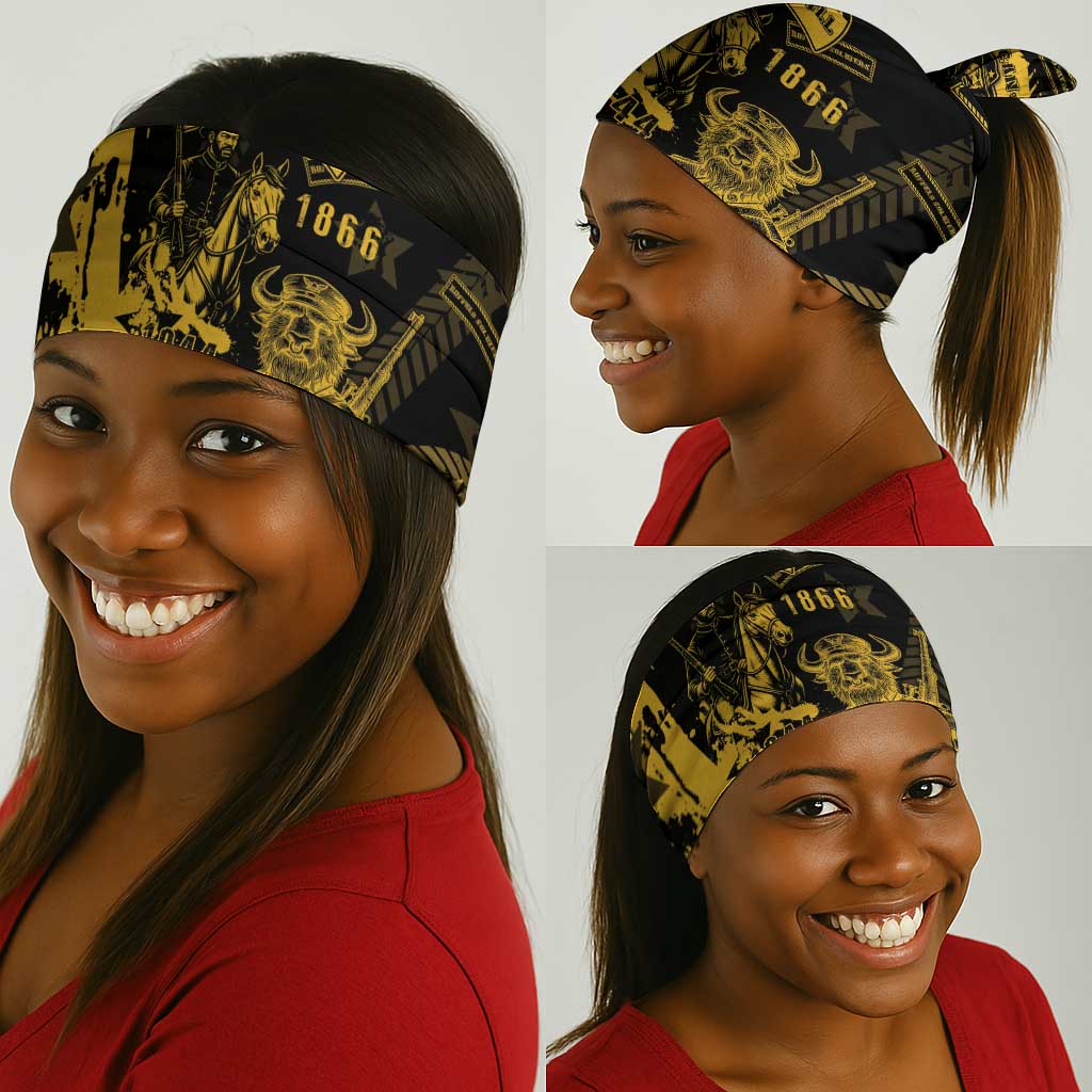 Buffalo Soldiers African American Neck Gaiter Military Urban Retro Style DT05