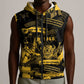 Buffalo Soldiers African American Sleeveless Zip Hoodie Military Urban Retro Style - African Pride
