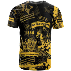 Buffalo Soldiers African American T shirt Military Urban Retro Style - African Pride
