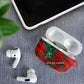 Morocco Football AirPods Case Pentagram Red Lion African
