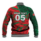 Custom Morocco Football Baseball Jacket Pentagram Red Lion African