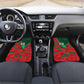 Custom Morocco Football Car Mats Pentagram Red Lion African