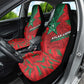 Morocco Football Car Seat Cover Pentagram Red Lion African