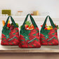 Morocco Football Grocery Bag Pentagram Red Lion African