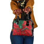 Morocco Football Shoulder Handbag Pentagram Red Lion African