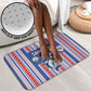 Cape Verde Football Bathroom Set Monster Blue Shark Striped Style