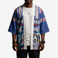 Custom Cape Verde Football Kimono Monster Blue Shark Striped Style