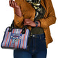 Cape Verde Football Shoulder Handbag Monster Blue Shark Striped Style