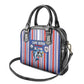 Cape Verde Football Shoulder Handbag Monster Blue Shark Striped Style