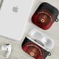 Egypt Football AirPods Case Tribal Eagle With Ancient Egyptian Patterns