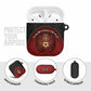 Egypt Football AirPods Case Tribal Eagle With Ancient Egyptian Patterns