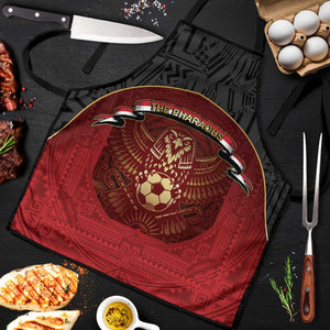 Egypt Football Apron Tribal Eagle With Ancient Egyptian Patterns