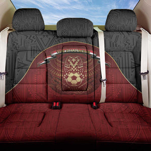 Egypt Football Back Car Seat Cover Tribal Eagle With Ancient Egyptian Patterns