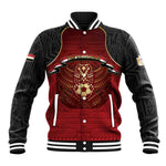 Custom Egypt Football Baseball Jacket Tribal Eagle With Ancient Egyptian Patterns