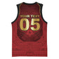 Custom Egypt Football Basketball Jersey Tribal Eagle With Ancient Egyptian Patterns