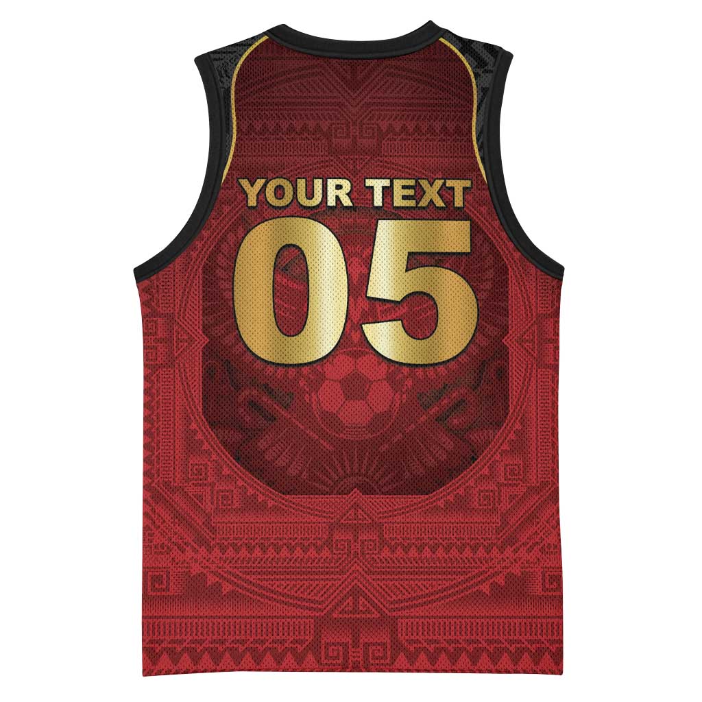 Custom Egypt Football Basketball Jersey Tribal Eagle With Ancient Egyptian Patterns