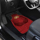 Custom Egypt Football Car Mats Tribal Eagle With Ancient Egyptian Patterns