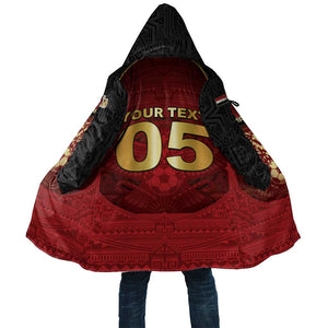 Custom Egypt Football Cloak Tribal Eagle With Ancient Egyptian Patterns