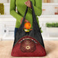 Egypt Football Grocery Bag Tribal Eagle With Ancient Egyptian Patterns