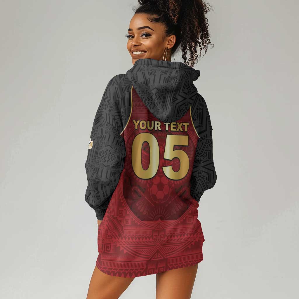 Custom Egypt Football Hoodie Dress Tribal Eagle With Ancient Egyptian Patterns