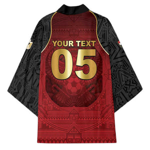 Custom Egypt Football Kimono Tribal Eagle With Ancient Egyptian Patterns