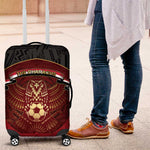 Egypt Football Luggage Cover Tribal Eagle With Ancient Egyptian Patterns