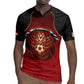 Custom Egypt Football Rugby Jersey Tribal Eagle With Ancient Egyptian Patterns