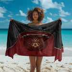 Egypt Football Sarong Tribal Eagle With Ancient Egyptian Patterns