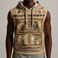 Black Cowboy Sleeveless Hoodie African American Black History Western Grunge - African Pride