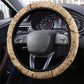 Black Cowboy Steering Wheel Cover African American Black History Western Grunge - African Pride
