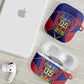 Custom Afro-Haitians Football AirPods Case Haitian Palm Tree Unique Style