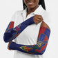 Custom Afro-Haitians Football Arm Sleeves Haitian Palm Tree Unique Style