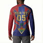 Custom Afro-Haitians Football Button Sweatshirt Haitian Palm Tree Unique Style