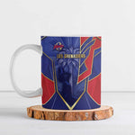 Custom Afro-Haitians Football Ceramic Mug Haitian Palm Tree Unique Style