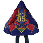 Custom Afro-Haitians Football Cloak Haitian Palm Tree Unique Style