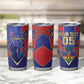Custom Afro-Haitians Football Tumbler Cup Haitian Palm Tree Unique Style