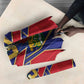 Custom Afro-Haitians Football Umbrella Haitian Palm Tree Unique Style