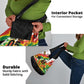 Custom Ghana Football Grocery Bag African Pride Flag Colors Flame