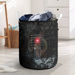 Egypt Djed Laundry Basket Glow Smoky Dark Style