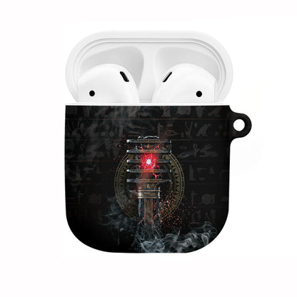 Egypt Djed AirPods Case Glow Smoky Dark Style