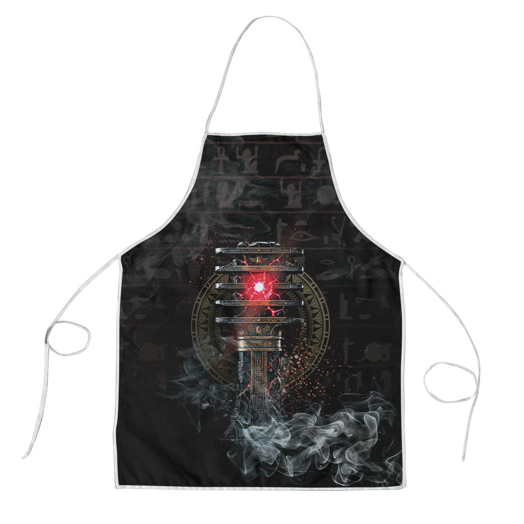 Egypt Djed Apron Glow Smoky Dark Style