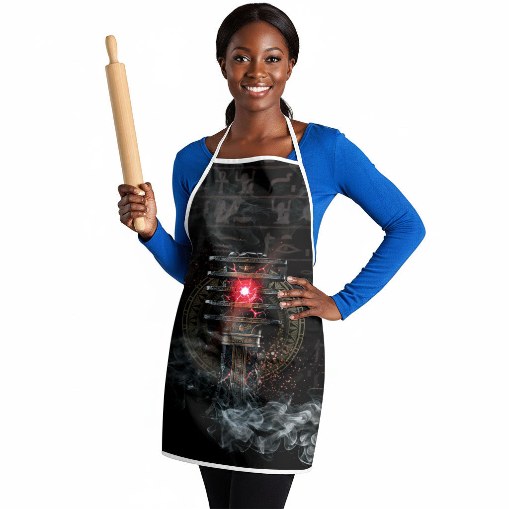 Egypt Djed Apron Glow Smoky Dark Style