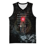 Egypt Djed Basketball Jersey Glow Smoky Dark Style