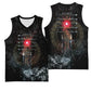 Egypt Djed Basketball Jersey Glow Smoky Dark Style