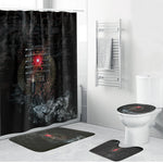 Egypt Djed Bathroom Set Glow Smoky Dark Style